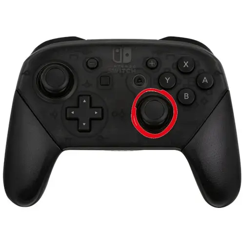 Cambio joystick derecho mando Pro Nintendo Switch
